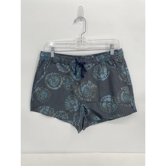 Toad & Co Pants - Toad & Co W's Boundless Short True Navy Tie Dye Print Medium